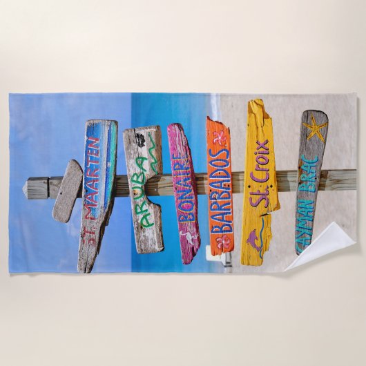 Strandborden Strandlaken (Voorkant)