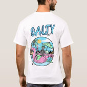 Strandbotten door Salty AF T-shirt (Achterkant)