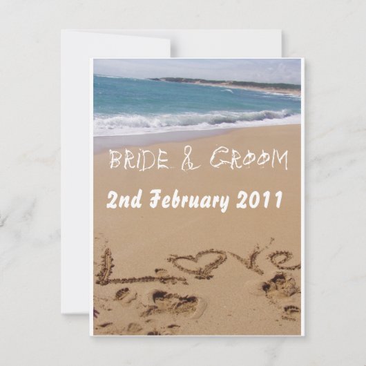 Strandbruiloft (Voorkant)