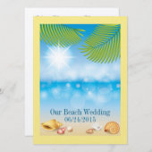 Strandbruiloft / Evenement - SRF Kaart (Voorkant / Achterkant)