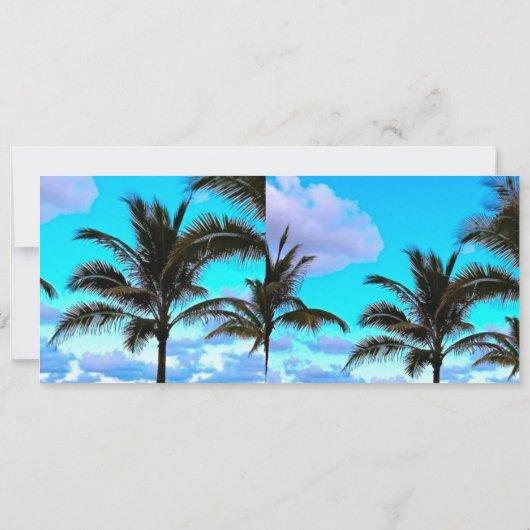 strandbruiloft | instapkaart-bestemming kaart (Achterkant)