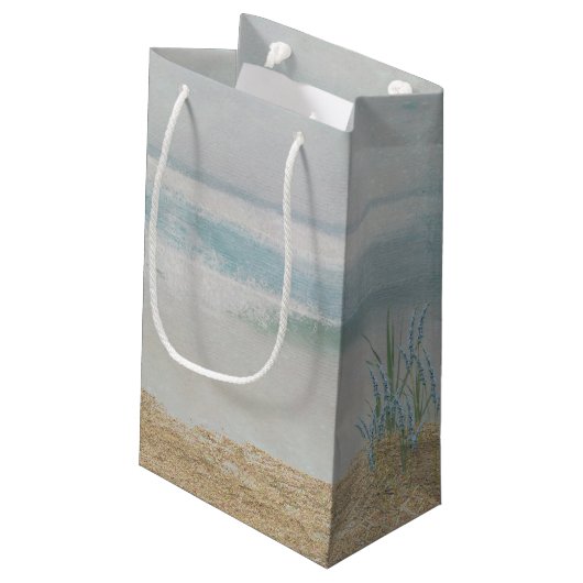 strandbruiloft klein cadeauzakje (Achterkant Gekanteld)