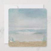 strandbruiloft met zeestervis (Achterkant)