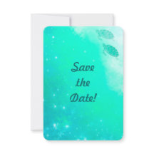 Strandbruiloft Moderne Oceaan Mystieke Zee Schildp