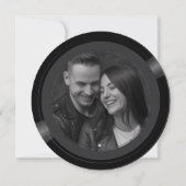Strandbruiloft Save the Date muziekliefhebber QR (Achterkant)