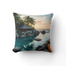 Strandbungalow 1 & Ocean Dolphin Pillow
