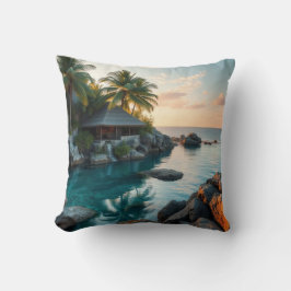Strandbungalow 1 & Ocean Dolphin Pillow Kussen
