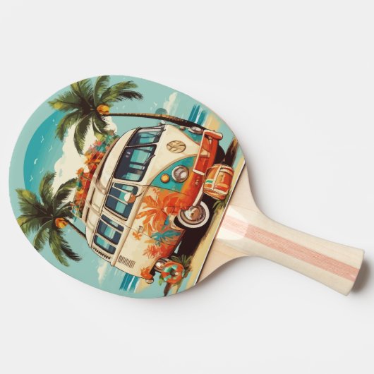 strandbus tafeltennisbatje (Zijkant)