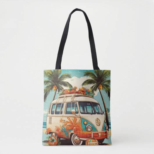  strandbus tote bag (Voorkant)