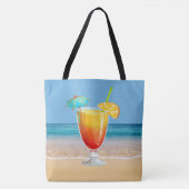 Strandcocktail Tote Bag (Voorkant)