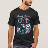 Strandcocktails als diner t-shirt (Voorkant)