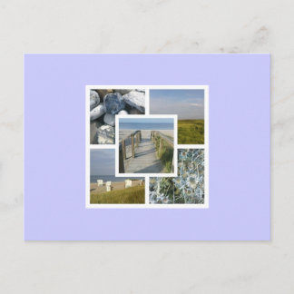Strandcollage Briefkaart