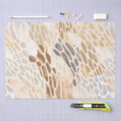 Strandcrème Abstracte dierenbruiloft Tissuepapier (Craft)