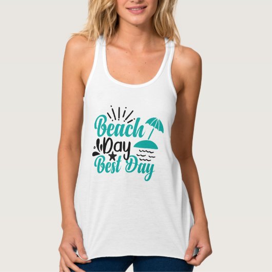 Stranddag Best Day-68634 Tanktop (Voorkant)