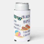stranddag citaat seltzer blikjeskoeler (Seltzer Voorkant)