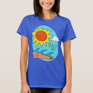 "Stranddag" Dames T-shirt