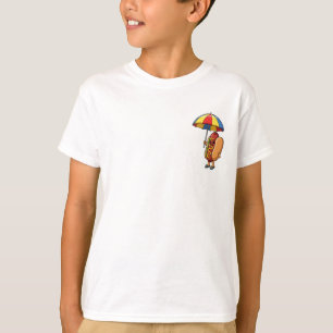 Stranddag Hotdog Kinderen T-shirt