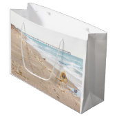 Stranddag Large Cadeautasje (Voorkant Gekanteld)