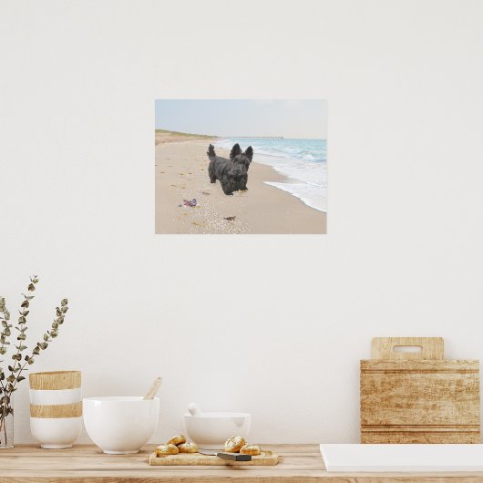 Stranddag Poster (Keuken)