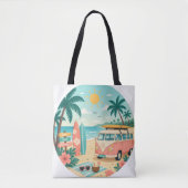 Stranddag Tote Bag (Voorkant)