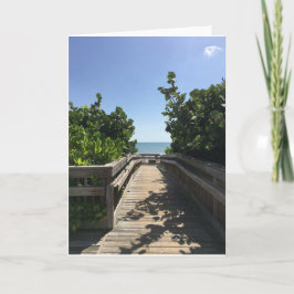 Stranddag Wenskaart Kaart