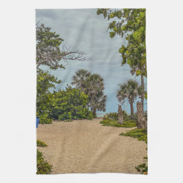 Stranddagen, Bewolkt, Strand Welkom Theedoek
