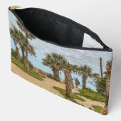 Stranddagen, Bewolkte Strandtuin Etui (Open)
