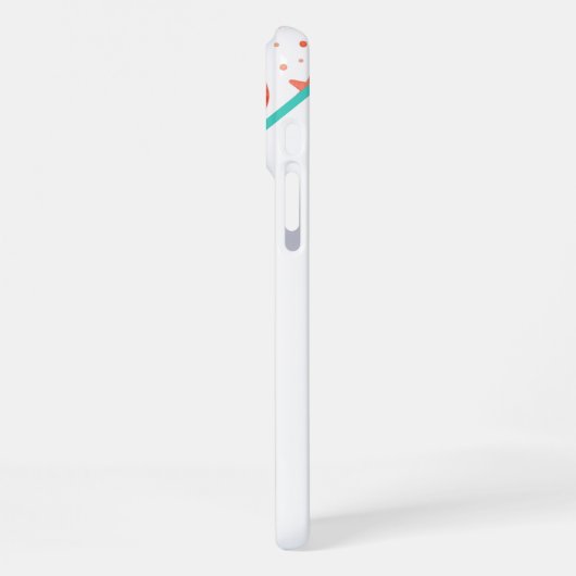 stranddagen in het verschiet iPhone hoesje (Linkerkant)