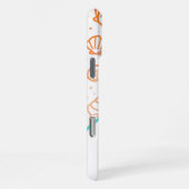 stranddagen in het verschiet iPhone hoesje (Rechterkant)