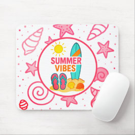 stranddagen in het verschiet muismat