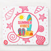 stranddagen in het verschiet muismat (Voorkant)