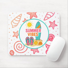 stranddagen in het verschiet muismat