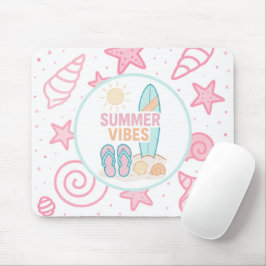 stranddagen in het verschiet muismat