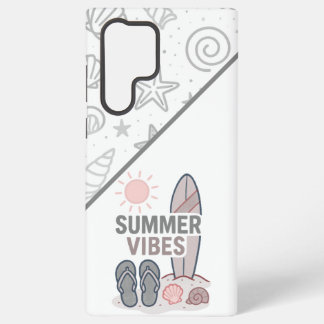 stranddagen in het verschiet samsung galaxy hoesje