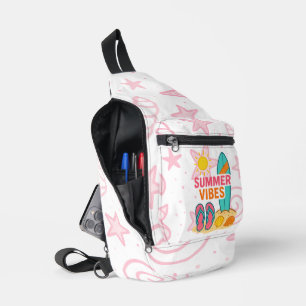 stranddagen in het verschiet sling bag