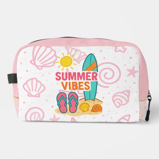 stranddagen in het verschiet toilettasje (Voorkant)