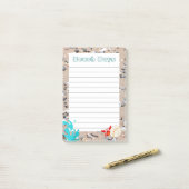 Stranddagen Post-it® Notes (Op bureau)