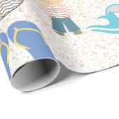 stranddagen voor het verpakken van papier (Rol Hoek)