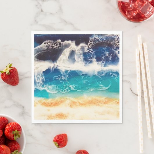 stranddecoupage servet (Insitu)