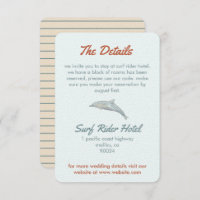 Stranddetail van de bruiloft