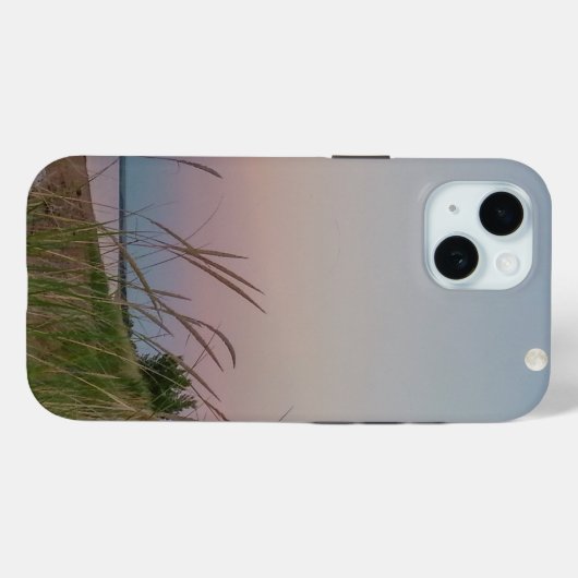 Strandduinen Avondhemel Volle Maan Case-Mate iPhone Case (Achterkant (horizontaal))