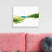 Strandduinen Print (Insitu (Woonkamer))