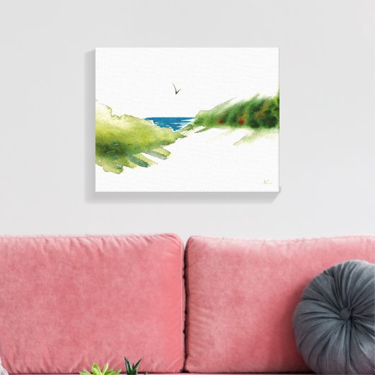 Strandduinen Print (Insitu (Woonkamer))