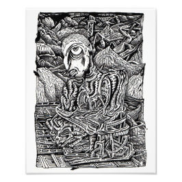 Stranded, door Brian Benson Foto Afdruk