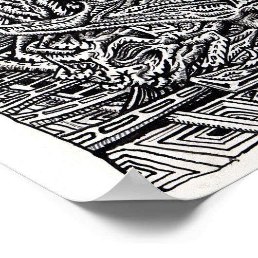 Stranded, door Brian Benson Poster (Hoek)