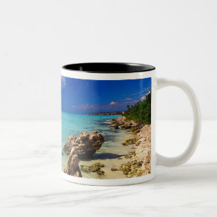 Stranden, Barahona, Dominicaanse Republiek, 3 Tweekleurige Koffiemok
