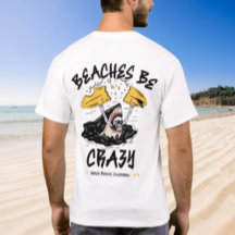 Stranden Be Crazy Shark van Salty AF