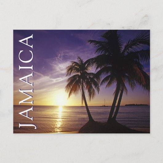 Stranden bij Negril Jamaica Briefkaart (Voorkant)