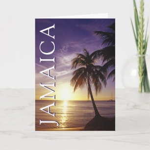 Stranden bij Negril Jamaica   Gefeliciteerd verjaa Kaart
