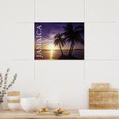 Stranden bij Negril Jamaica Poster (Keuken)